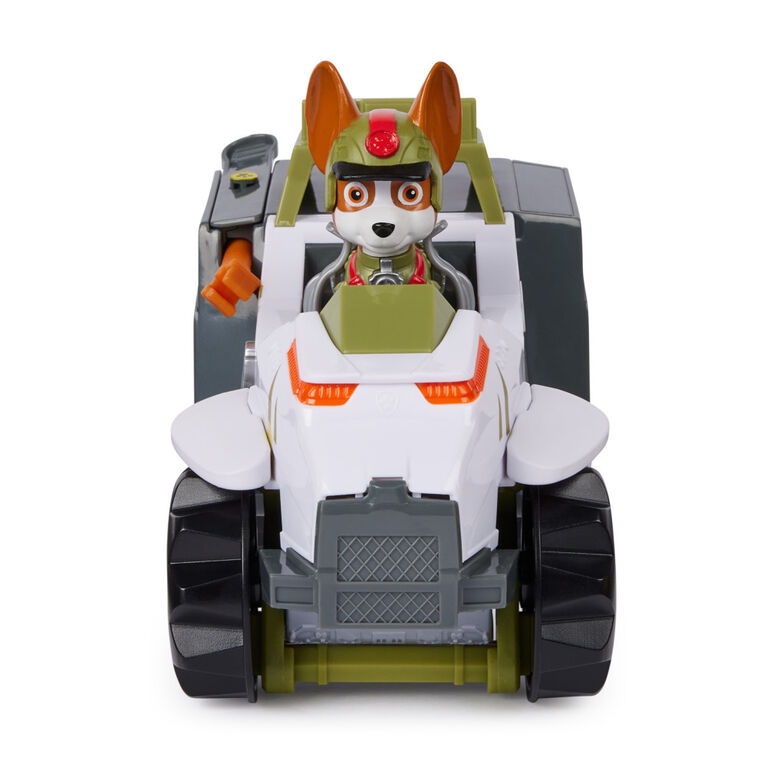 PAW Patrol Jungle Pups, Tracker's Monkey Vehicle, Camion avec figurine à collectionner