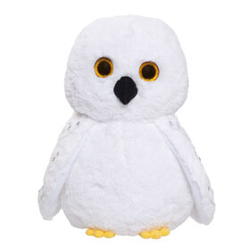 Peluche de 30 cm (12 pouces) de Hedwig de Harry Potter, Grande Peluche de Chouette Blanche - Notre exclusivité