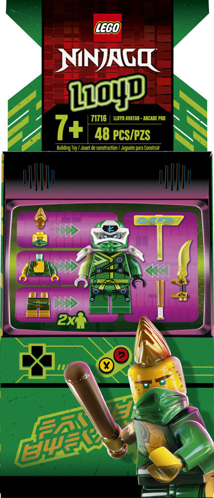 LEGO Ninjago Lloyd Avatar Arcade Pod 71716 Toys R Us Canada