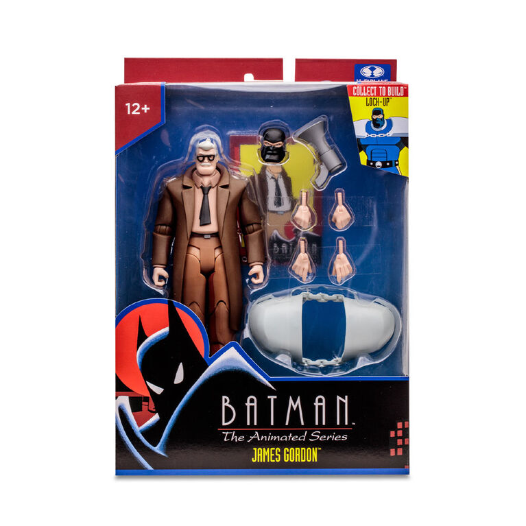 Batman: The Animated Series Batman (Blind as a Bat) Figurine de 6" à construire-James Gordon