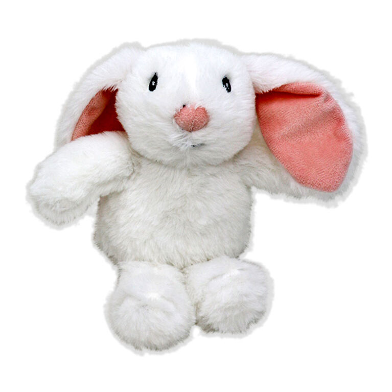 Baby Mode Signature Peluche lapin blanc maman et b&eacute;b&eacute;