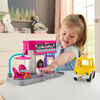 Fisher-Price Barbie City Adventures Café and Cab by Little People
