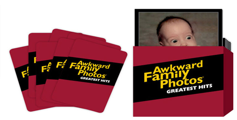 Awkward Family Photos Greatest Hits Card Game - English Edition
