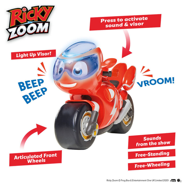 Ricky Eclaire Et Avec Son Ricky Zoom Grand 7po Jouet Moto Avec 8 Sons Et Ricky Eclaire Et Avec Son Ricky Zoom Grand 7po Jouet Moto Avec 8 Sons Et