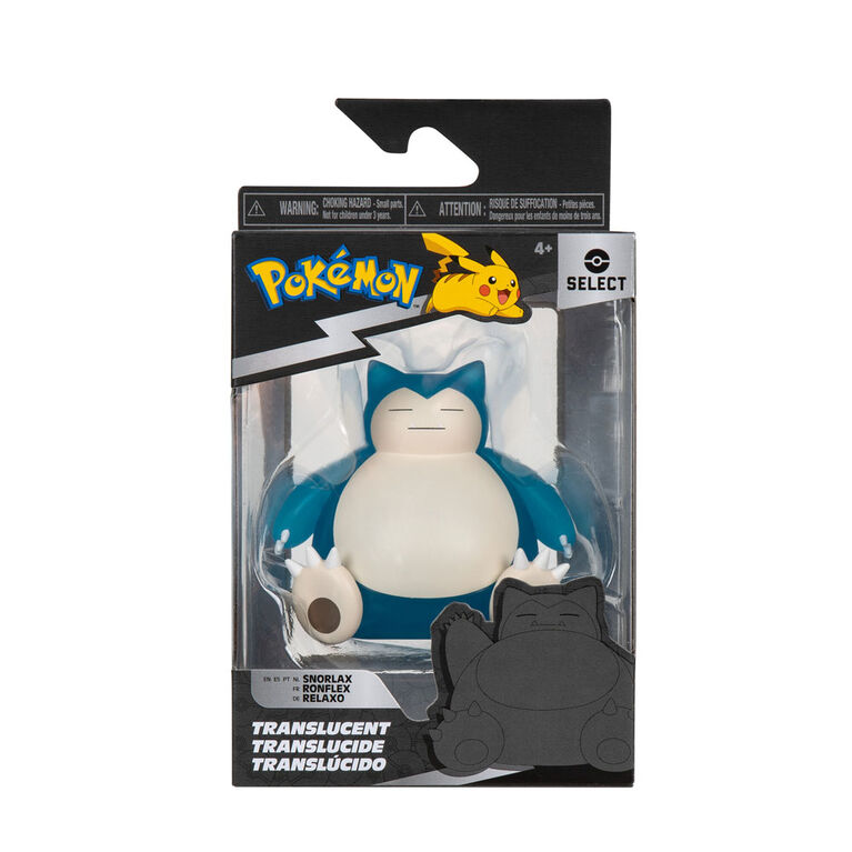 Pokémon Select Battle Figure - Translucent Snorlax