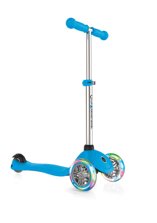 Globber Primo Scooter with Lights Sky Blue Toys R Us Canada