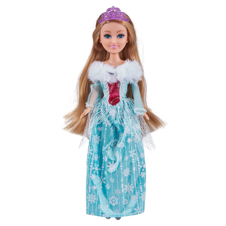 Sparkle Girlz Winter Princess Doll with Royal Horse