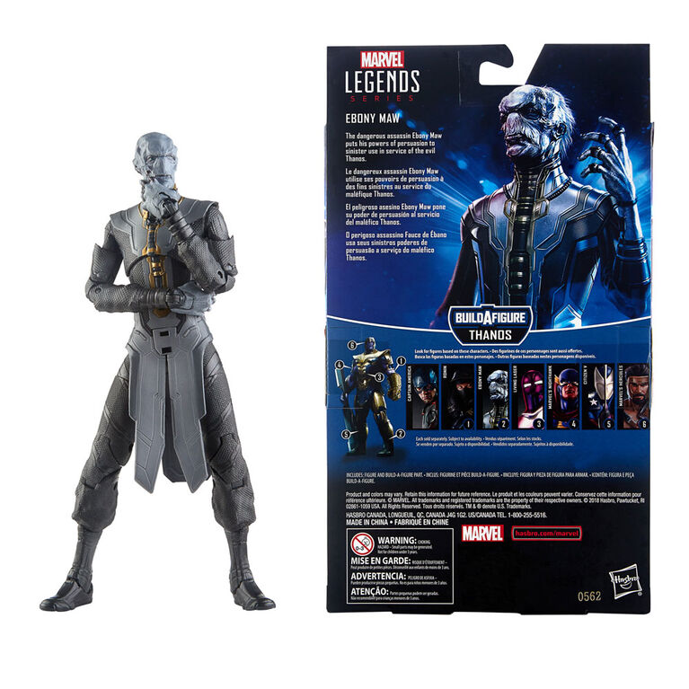 Hasbro Marvel Legends Series Avengers: Endgame 6-inch Ebony Maw Marvel Cinematic Universe Collectible Fan Figure