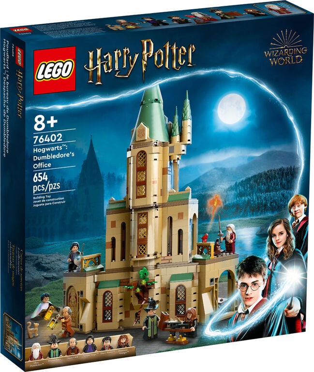 LEGO Harry Potter Poudlard : le bureau de Dumbledore 76402 Ensemble de construction (654 pièces)