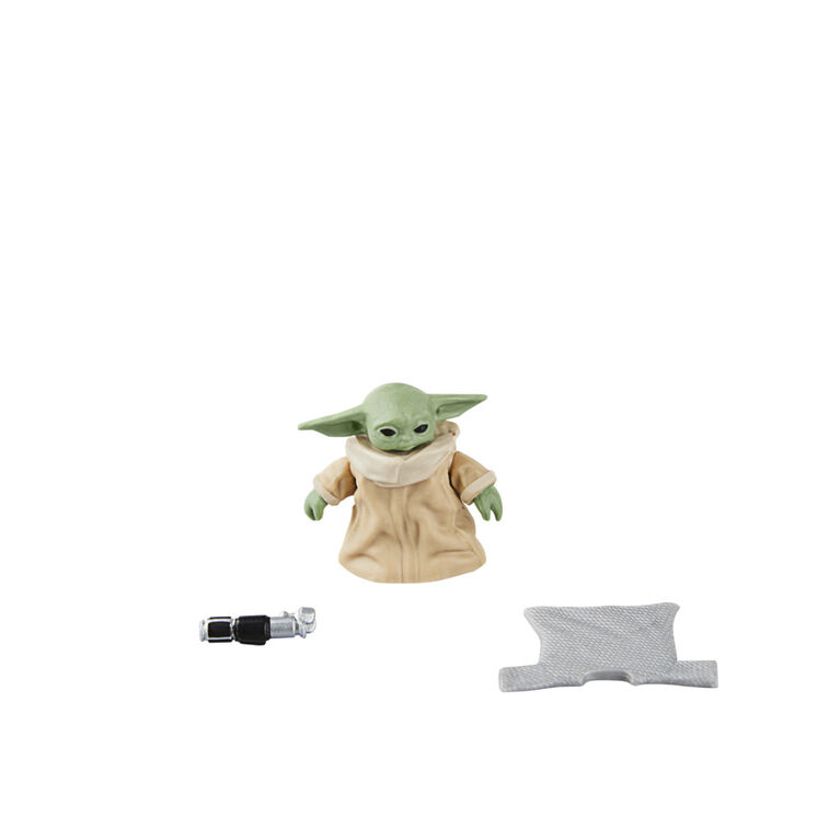 Star Wars The Vintage Collection, Luke Skywalker & Grogu, pack de 2 figurines de collection de 9,5 cm, Le livre de Boba Fett - Notre exclusivité