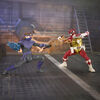 Power Rangers X Teenage Mutant Ninja Turtles Morphed Raphael Red Ranger and Foot Soldier Tommy