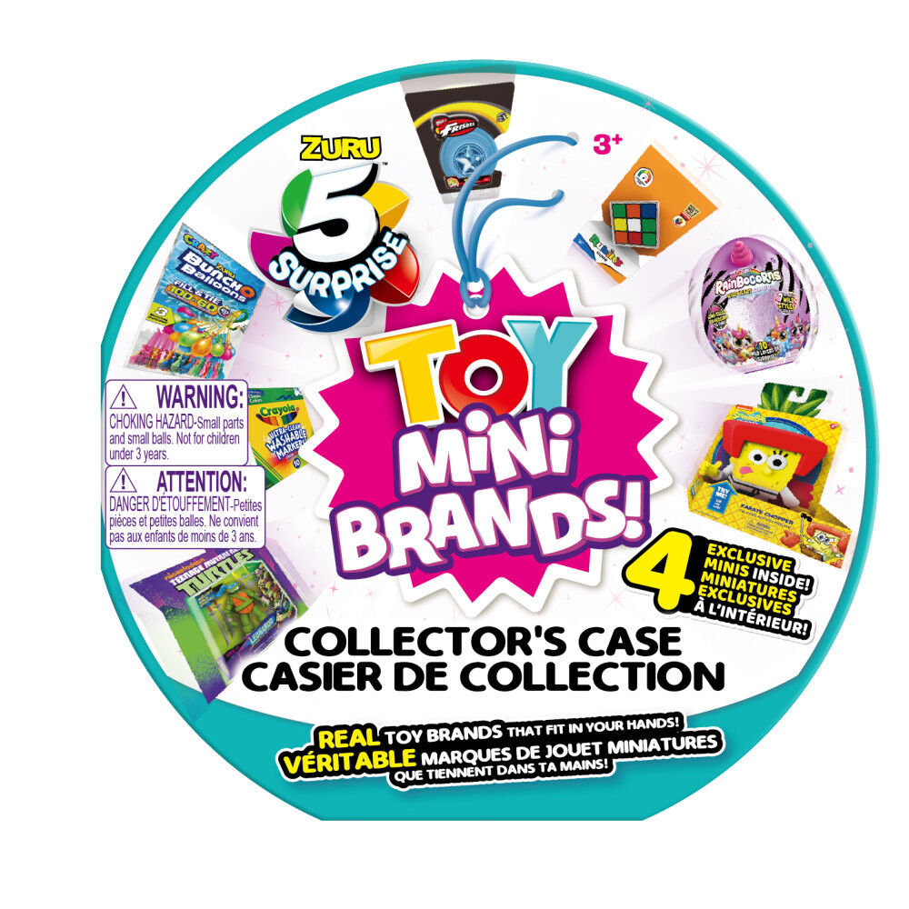 New ZURU Series 1 5 Surprise Toy Mini Brands with Collectors case Exclusive 