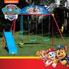 Swurfer Paw Patrol Deluxe Swing Set with Glider, Periscope, and Slide
