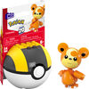 MEGA Pokémon Teddiursa Building Toy Kit, Poseable Action Figure (24 Pieces)