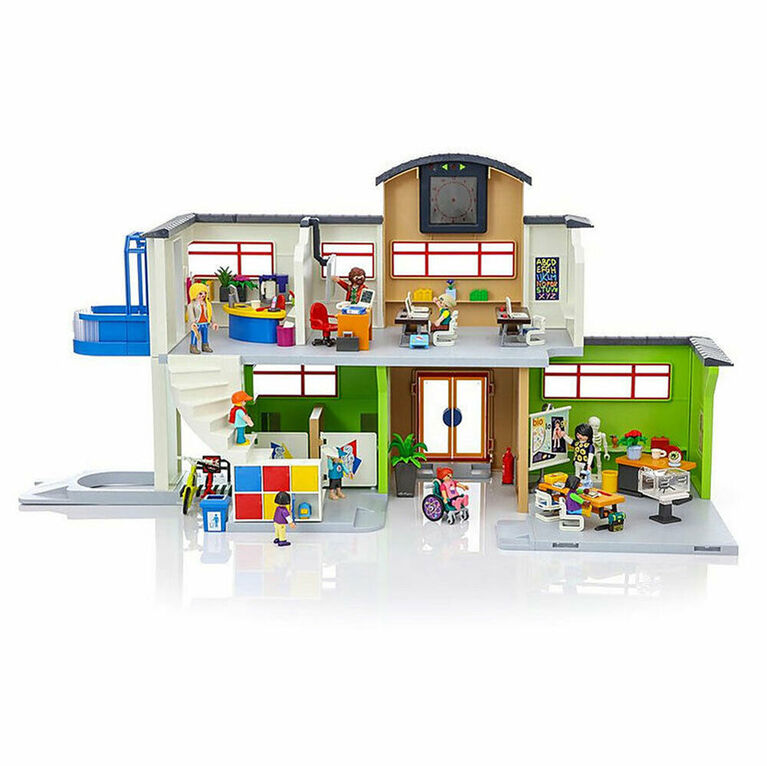 Playmobil Grande école aménagée - Playmobil