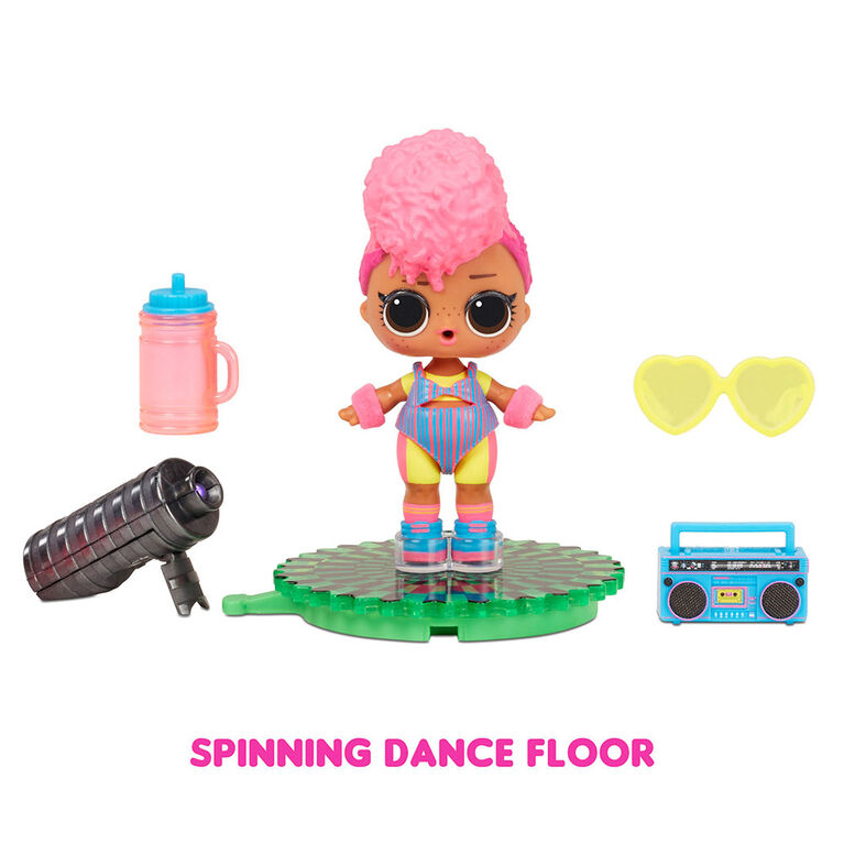LOL Surprise Dance Dance Dance Dolls with 8 Surprises Including Spinning Dance Floor, Dance Move Card and Accessories