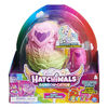 Hatchimals CollEGGtibles, Rainbow-cation Family Hatchy Home Playset with 3 Characters and up to 3 Surprise Babies (Style May Vary)