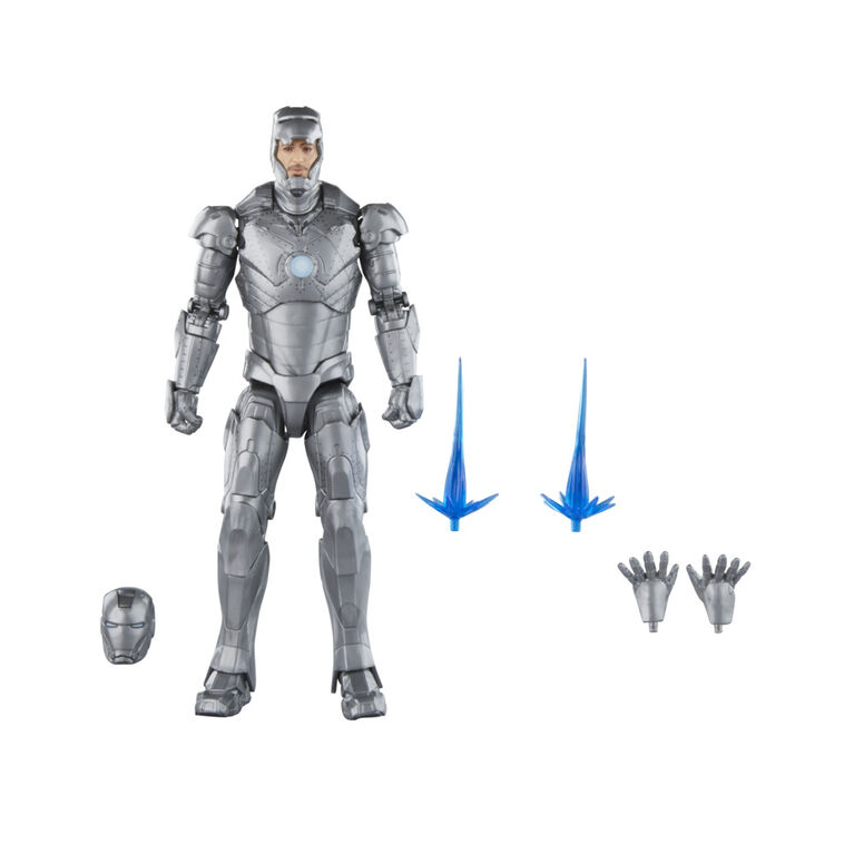 Hasbro Marvel Legends Series, figurine Iron Man Mark II de 15 cm, figurines Marvel Legends Iron Man