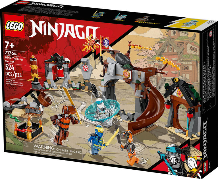 LEGO NINJAGO Le centre d'entraînement des ninjas 71764 Ensemble de construction (524 pièces)