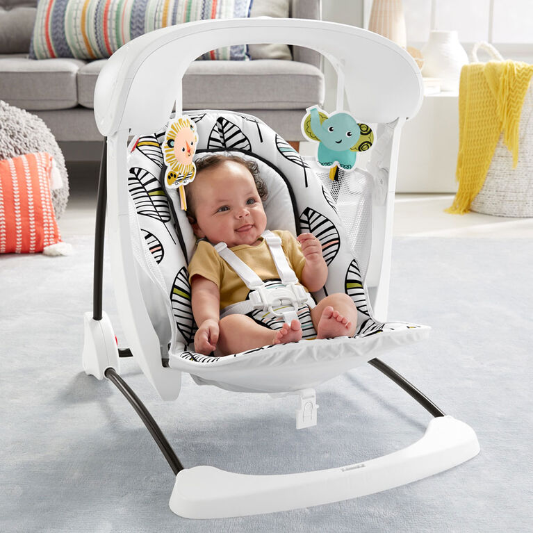 Fisher-Price Deluxe Take-Along Swing & Seat - Falling Leaves