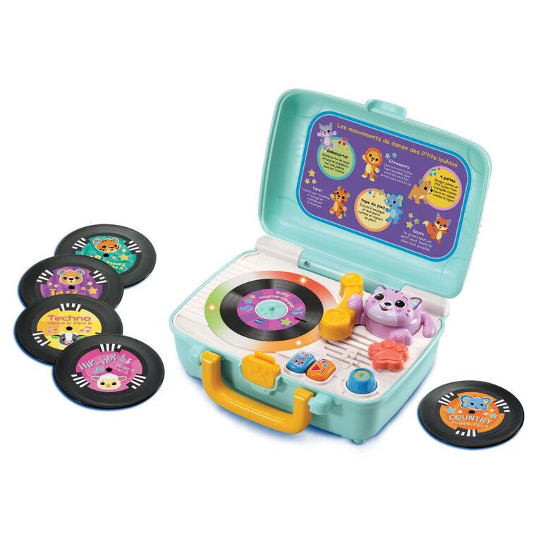 VTech DJ Scratch Cat Record Player - French Edition