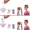 Barbie Color Reveal Surprise Party! Set with 50+ Surprises, 2 Dolls and 2 Pets - Styles May Vary