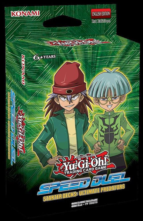 Decks De Démarrage Speed Duel Yu-Gi-Oh!: Prédateurs Ultimes