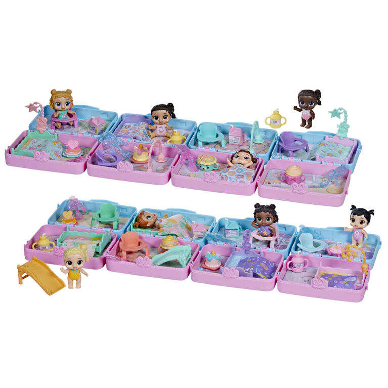 Baby Alive Foodie Cuties, Surprise Toy with Accessories, 10 Surprises in Lunchbox-Style Case