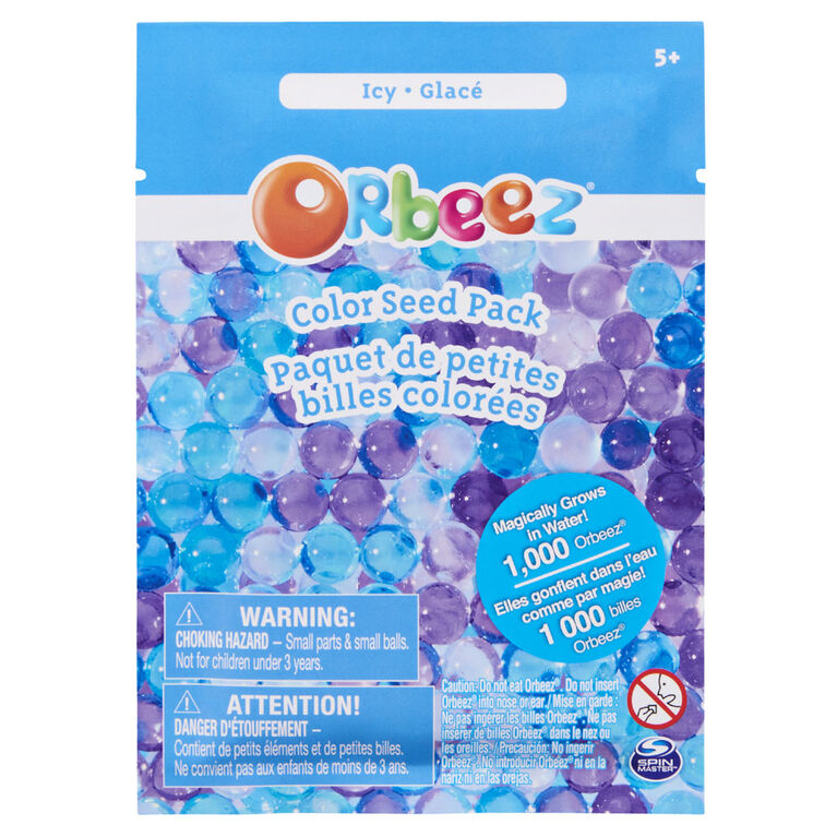 Orbeez, Icy Color Seed Pack with 1,000 Orbeez Seeds to Grow