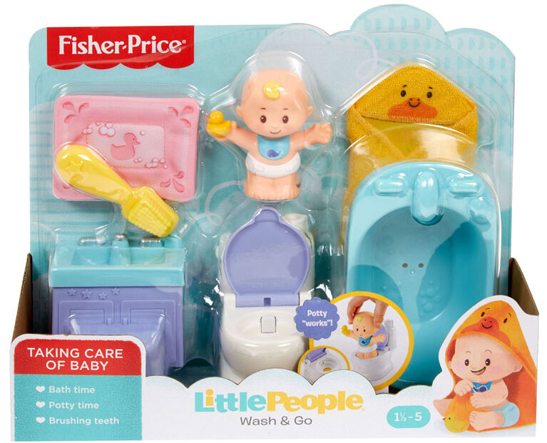 Fisher-Price - Little People - Bébés - Soins et dodo