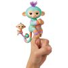 Fingerlings Baby Monkey & Mini BFFs - Danny & Gianna (Turquoise-Orange)