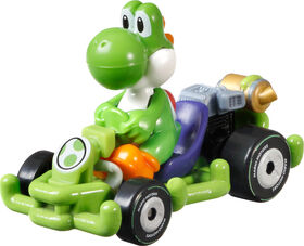Hot Wheels MarioKart Yoshi with Pipe Frame Kart