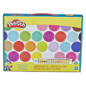 Play-Doh Colors of Creativity 35-Pack Bundle of Non-Toxic Modeling Compound, Assorted Colors, 2-Ounce Cans