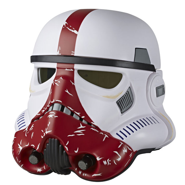 Star Wars The Black Series The Mandalorian Incinerator Stormtrooper Premium Electronic Helmet Toys R Us Canada