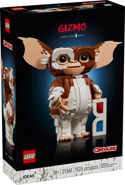 LEGO Ideas Gremlins: Gizmo Building Set for Adults, Ages 18+ - Home Office or Room Decor - 21361