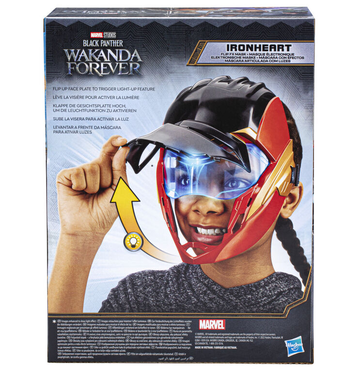 Marvel Studios' Black Panther : Wakanda Forever, Masque électronique Ironheart avec lumières LED