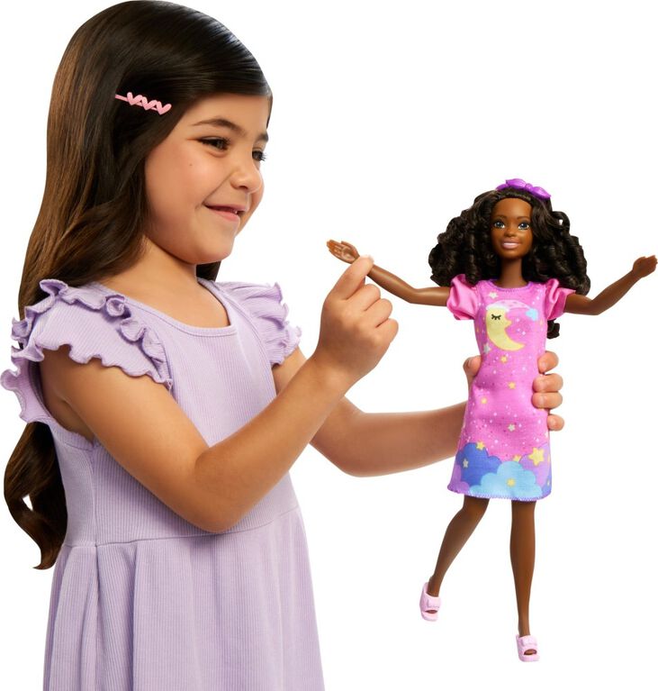 Barbie Doll for Preschoolers, My First Barbie Deluxe, Black Hair