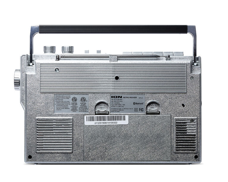 Ion Retro Rocker Speaker Retro Compact Boombox
