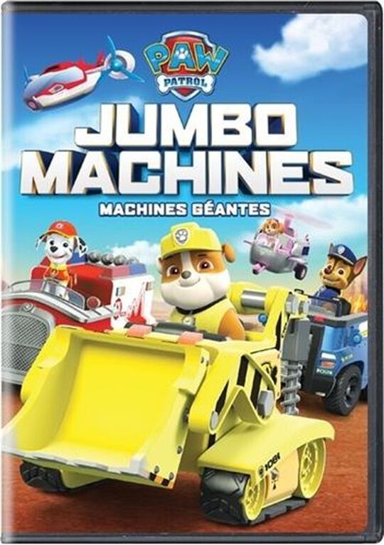 PAW Patrol: Jumbo Machines [DVD]