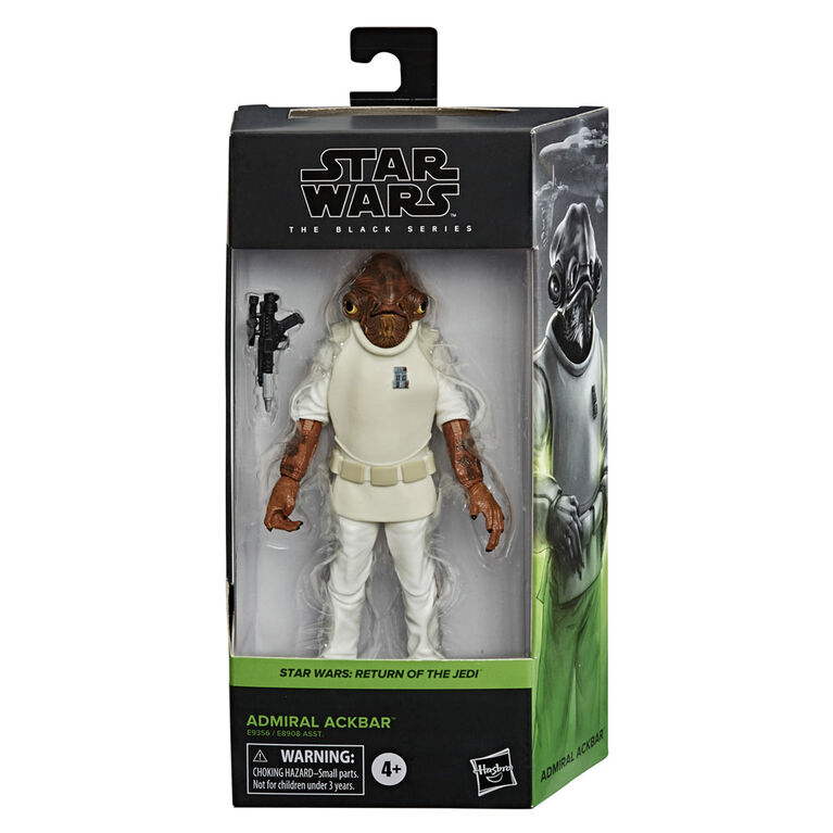Star Wars The Black Series Admiral Ackbar Toy 6-Inch-Scale Star Wars: Return of the Jedi Collectible Action Figure