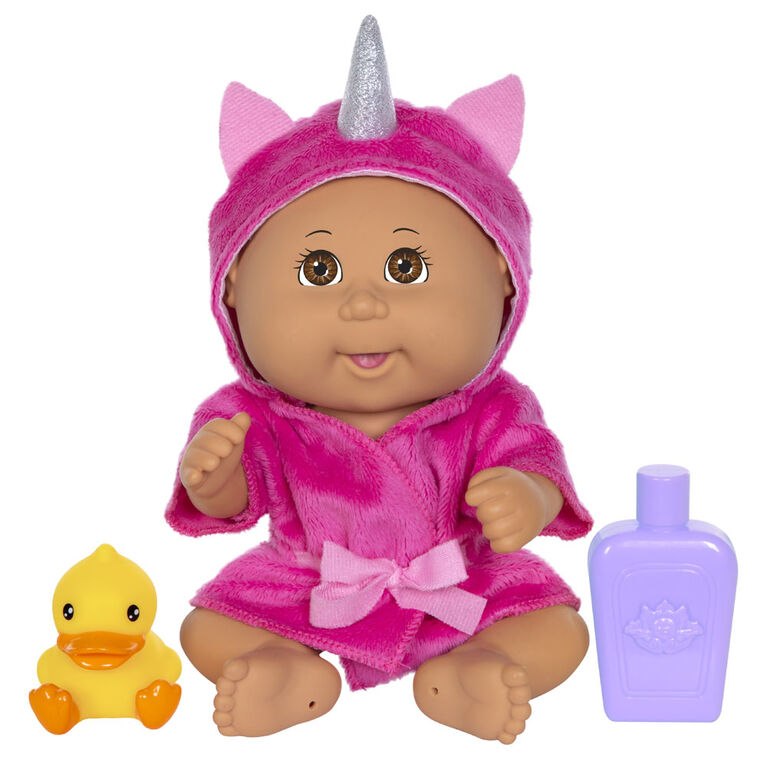 Cabbage Patch Kids 9" Bubble N' Bath Doll - Unicorn Robe Baby