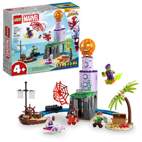 LEGO Marvel Team Spidey at Green Goblin's Lighthouse 10790 (149 Pieces)