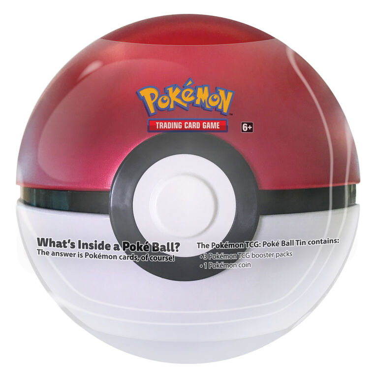 Boîte Pokéball Pokémon - 3e vague - Boule rouge. - Édition anglaise