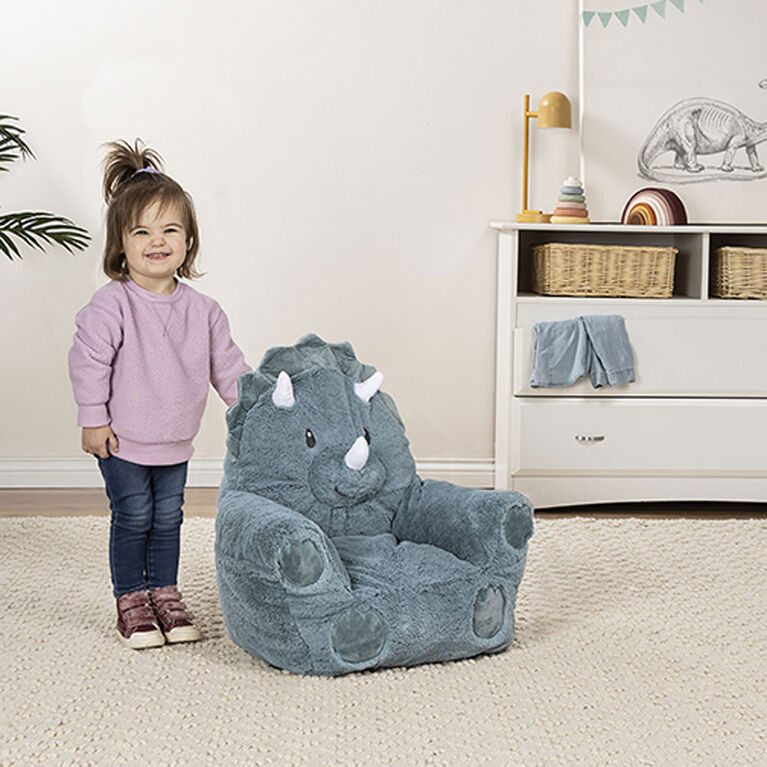 Cuddo Buddies Toddler Plush Character Chair - Dinosaur