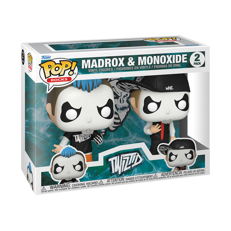 Pop Rocks:Twiztid-Madrox and Monoxide 2Pk