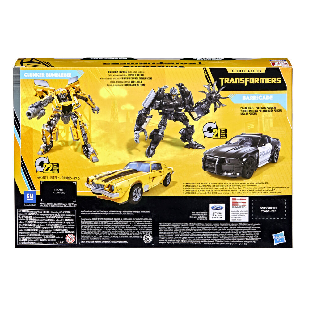 Transformers hot sale bumblebee barricade