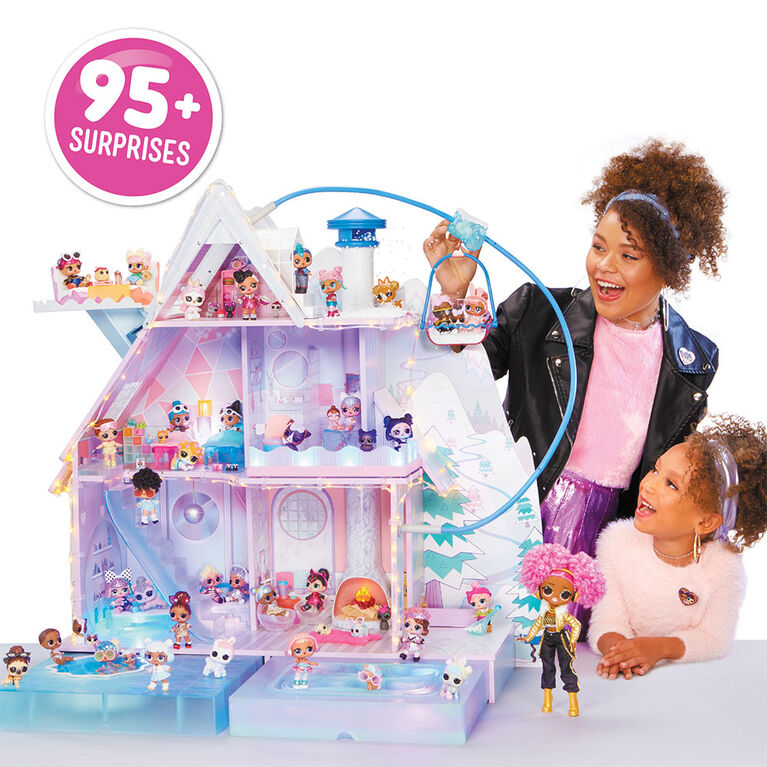 L O L Surprise Winter Disco Chalet Doll House Toys R Us Canada
