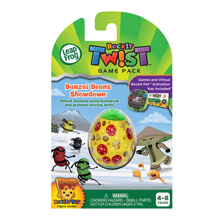 LeapFrog RockIt Twist Game Pack Banzai Beans Showdown - English Edition