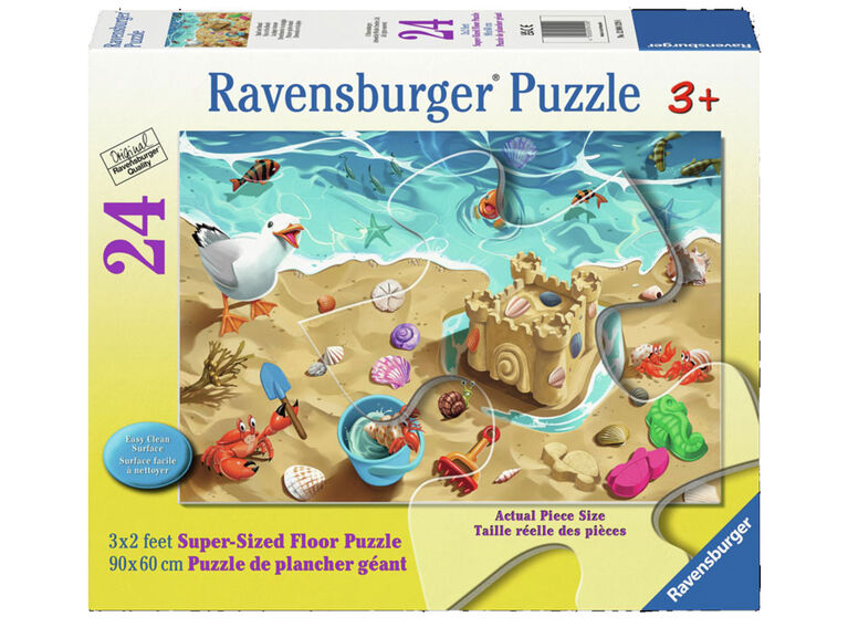 Ravensburger Fun at the Beach, 24 piece Giant Floor Jigsaw Puzzle