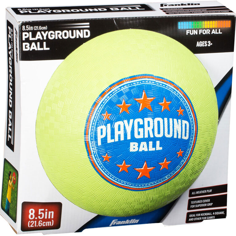 Kickball 22 Cm (8,5") En Caoutchouc Franklin Sports - vert
